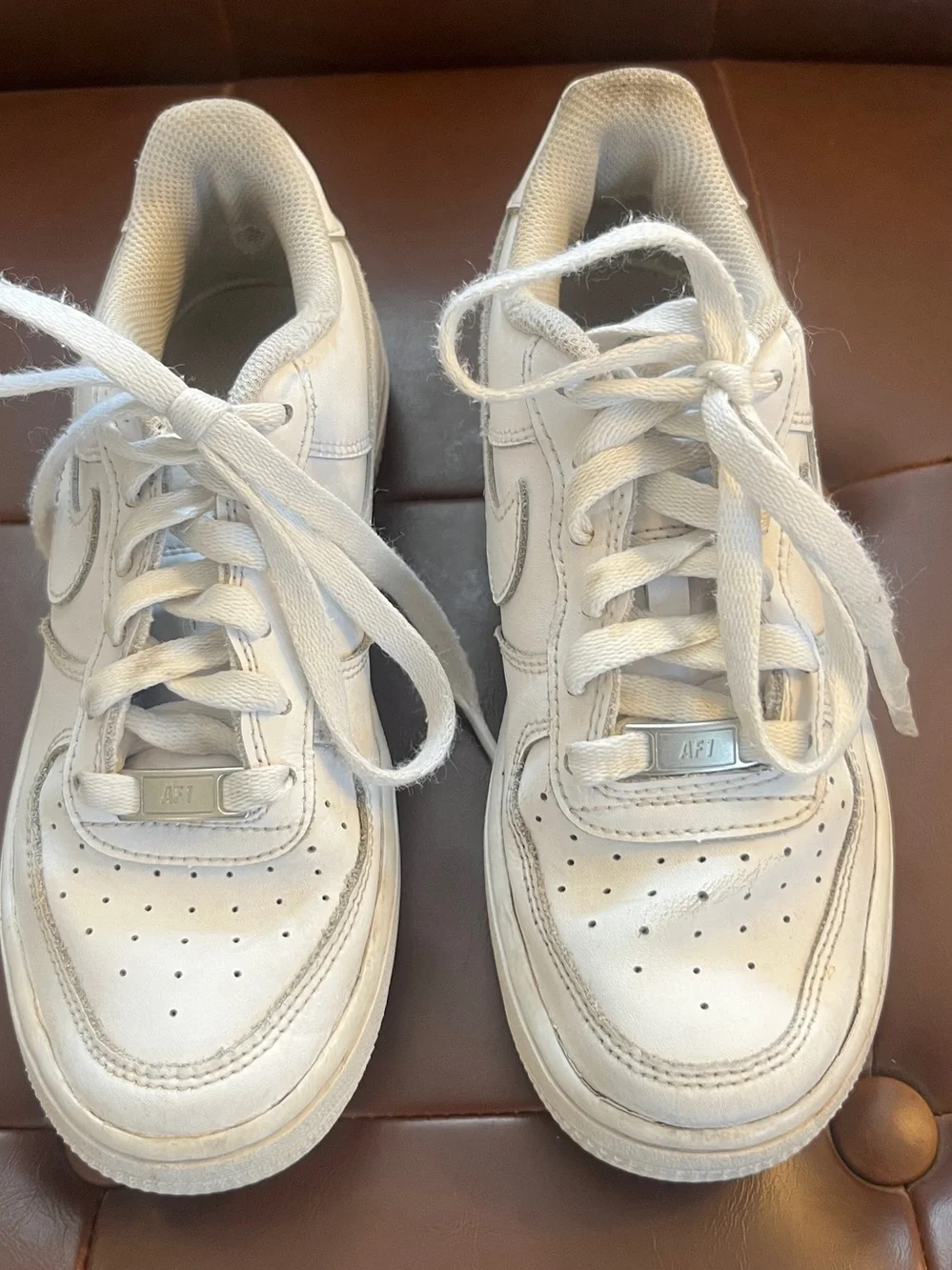 Nike White Low-Top Sneakers
